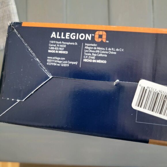 Schlage Fb50 V ACC 619 B60 Single Cylinder Deadbolt and F51 Keyed Entry … - Picture 10 of 10